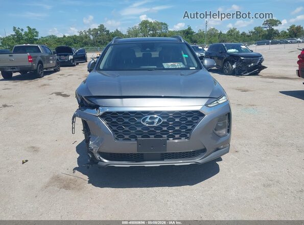5NMS5CAA2KH094114 2019 HYUNDAI SANTA FE Серый Вид щитка приборов