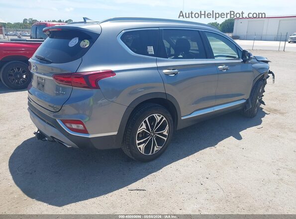 5NMS5CAA2KH094114 2019 HYUNDAI SANTA FE Серый Задняя правая четверть