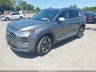 2019 Hyundai Santa Fe Limited 2.0t Серый vin: 5NMS5CAA2KH094114