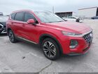 2020 Hyundai Santa Fe Limited 2.0t Red vin: 5NMS5CAA2LH249259