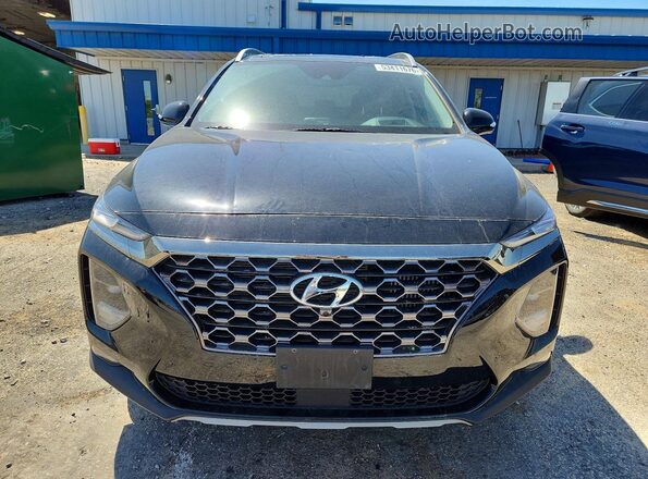 5NMS5CAA3LH205657 2020 HYUNDAI SANTA Black Widok z przodu