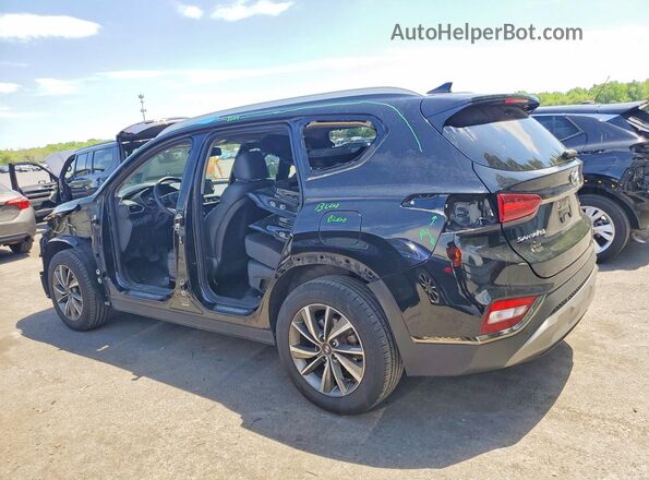 5NMS5CAD7LH301494 2020 HYUNDAI SANTA Черный Задняя левая четверть