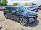 2020 Hyundai Santa Fe Limited Черный vin: 5NMS5CAD7LH301494