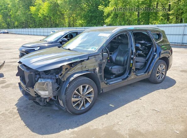 5NMS5CAD7LH301494 2020 HYUNDAI SANTA Черный Передняя левая четверть