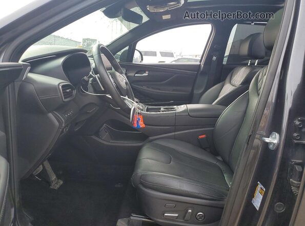 5NMS5DAL1PH633532 2023 HYUNDAI SANTA FE CALLIGRAPHY Charcoal Front interior view
