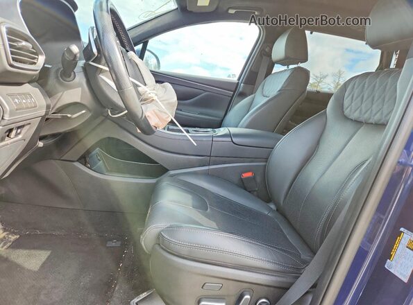 5NMS5DAL3PH523842 2023 HYUNDAI SANTA FE CALLIGRAPHY Синий Вид салона спереди