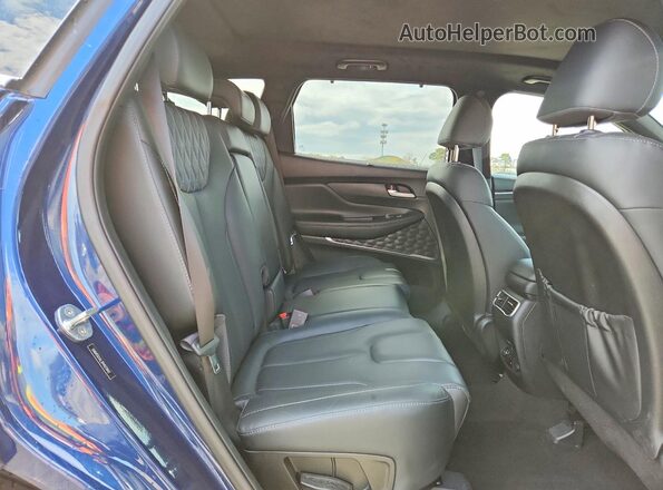 5NMS5DAL3PH523842 2023 HYUNDAI SANTA FE CALLIGRAPHY Синий Вид задней части салона