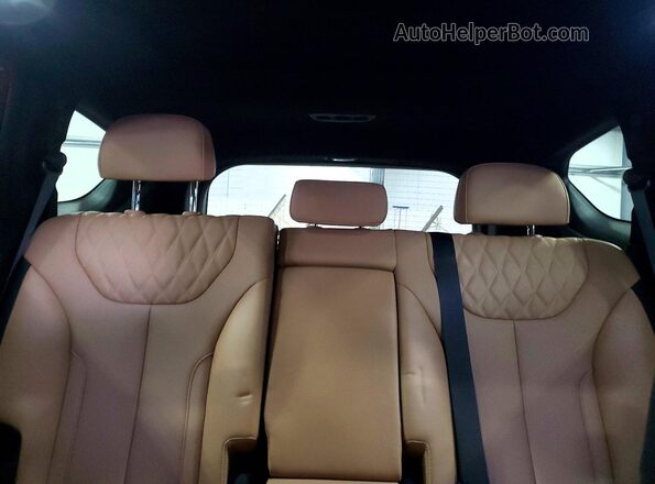 5NMS5DAL4PH586707 2023 HYUNDAI SANTA FE CALLIGRAPHY Красный Вид задних сидений