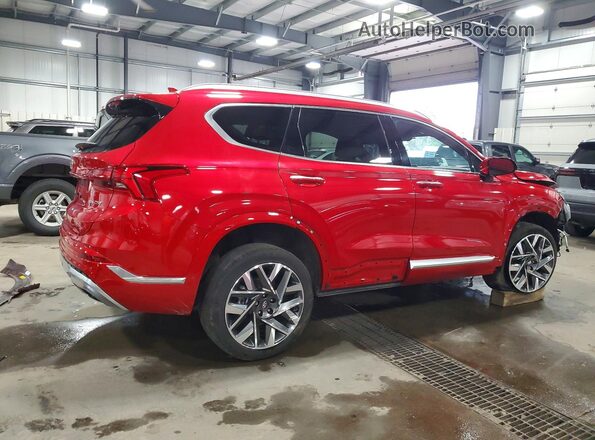5NMS5DAL4PH586707 2023 HYUNDAI SANTA FE CALLIGRAPHY Красный Задняя правая четверть