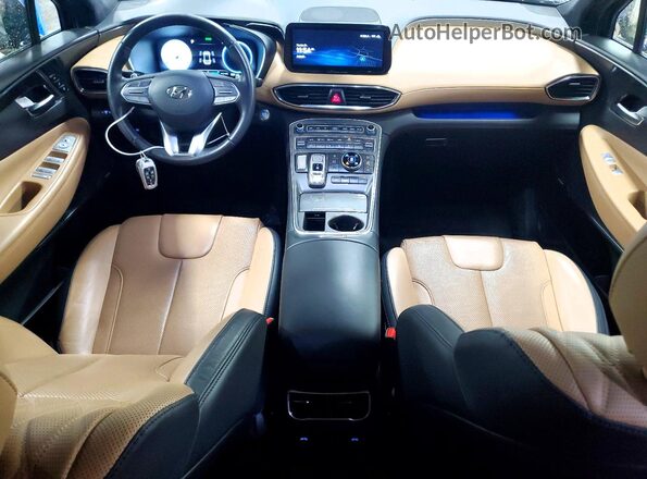 5NMS5DAL5PH586232 2023 HYUNDAI SANTA Black Vista del salpicadero