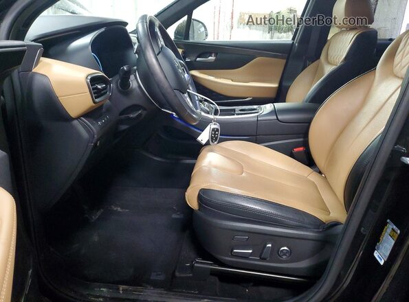 5NMS5DAL5PH586232 2023 HYUNDAI SANTA Black Vista interior delantera