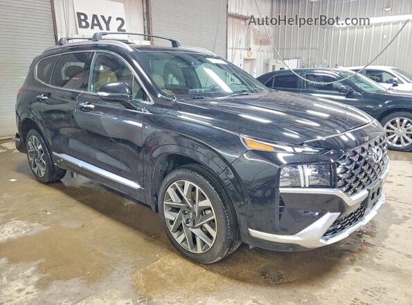 5NMS5DAL5PH586232 2023 HYUNDAI SANTA Black Delantero derecho