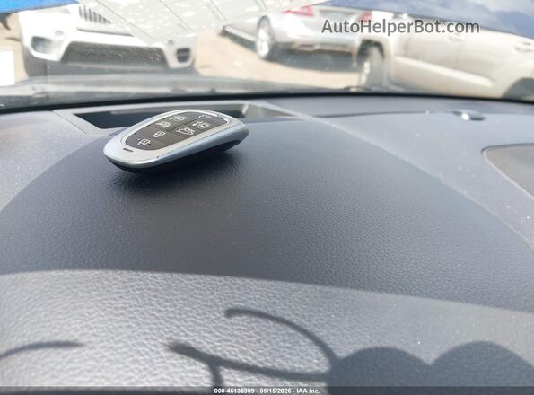 5NMS5DAL6NH453041 2022 HYUNDAI SANTA FE Blue Dashboard view