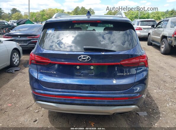 5NMS5DAL6NH453041 2022 HYUNDAI SANTA FE Blue 