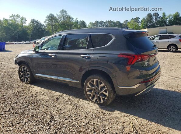 5NMS5DALXPH484182 2023 HYUNDAI SANTA Серый Задняя левая четверть