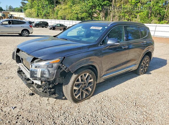 5NMS5DALXPH484182 2023 HYUNDAI SANTA Серый Передняя левая четверть