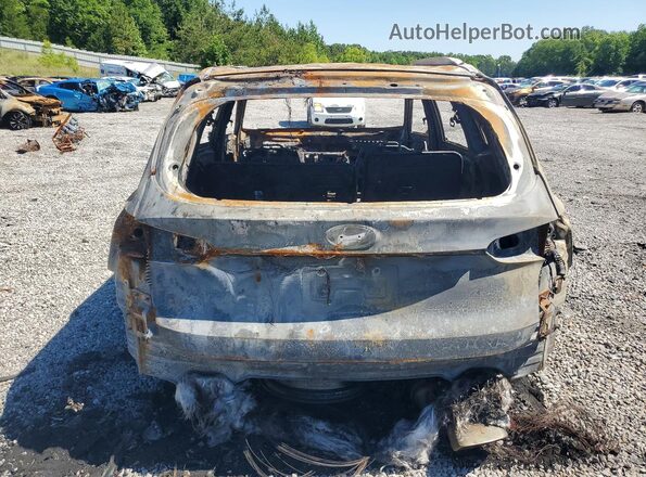 5NMS64AJ4MH361744 2021 HYUNDAI SANTA Burn Widok z tyłu