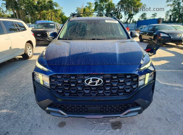 5NMS64AJ6PH505976 2023 HYUNDAI SANTA Синий Вид спереди