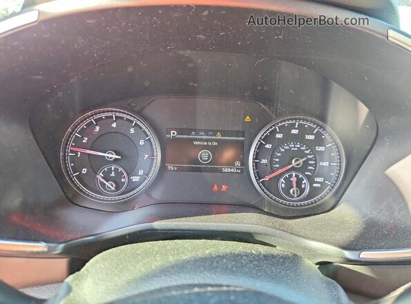 5NMS64AJ6PH505976 2023 HYUNDAI SANTA Синий Вид щитка приборов