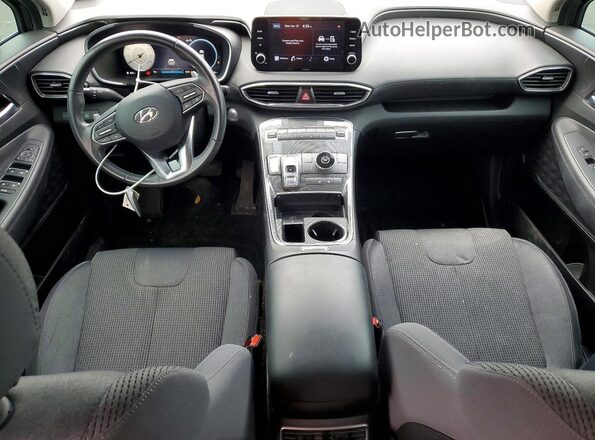 5NMS64AJXMH324424 2021 HYUNDAI SANTA Угольный Вид панели приборов