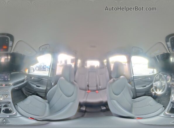 5NMS64AJXMH324424 2021 HYUNDAI SANTA Угольный Панорамный вид салона 360°