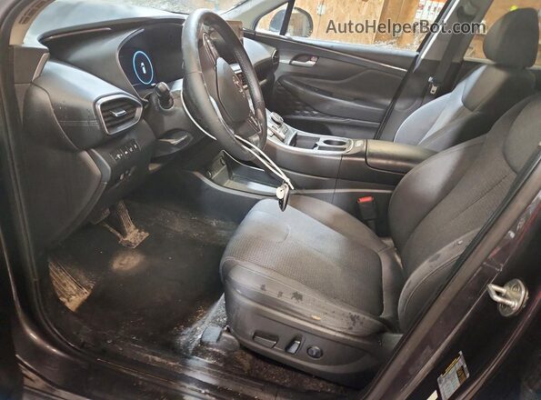 5NMS6DAJ0NH407927 2022 HYUNDAI SANTA Угольный Вид салона спереди