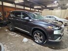 2022 Hyundai Santa Fe Sel Угольный vin: 5NMS6DAJ0NH407927