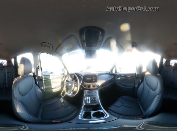 5NMS6DAJ0PH553599 2023 HYUNDAI SANTA Charcoal Widok wnętrza 360 stopni