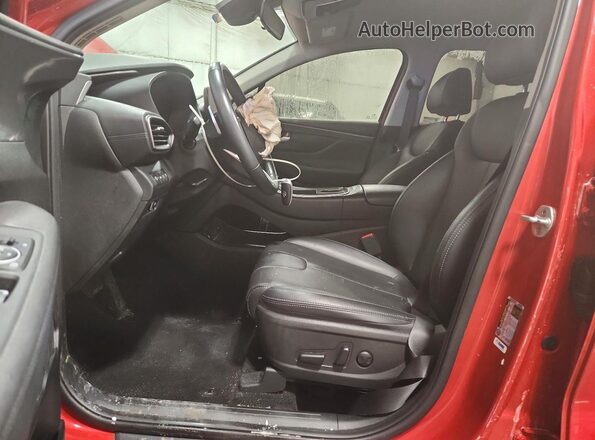 5NMS6DAJ8PH499758 2023 HYUNDAI SANTA Красный Вид салона спереди
