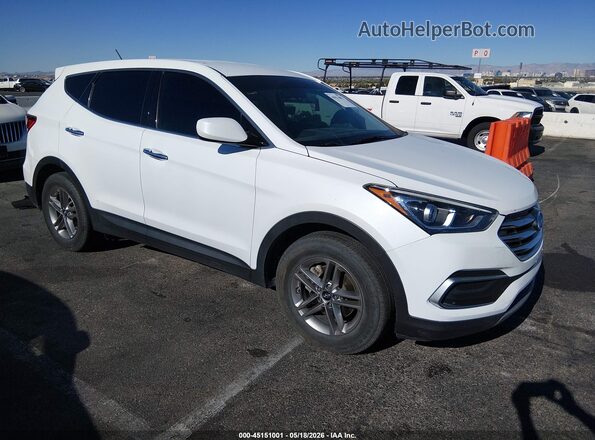 5NMZTDLB2JH090899 2018 HYUNDAI SANTA FE SPORT White წინა მარჯვენა