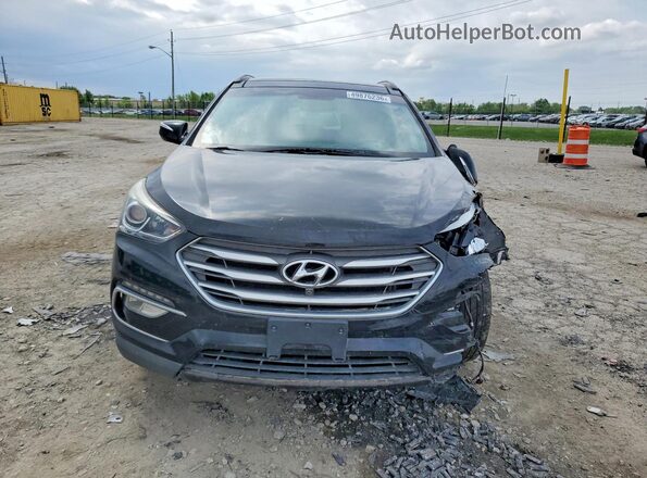 5NMZU3LB8JH100262 2018 HYUNDAI SANTA Черный Вид спереди