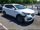 2018 Hyundai Santa Fe Sport 2.4l White vin: 5NMZUDLB1JH055977