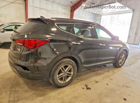 5NMZUDLB2HH006796 2017 HYUNDAI SANTA Black Tył prawy