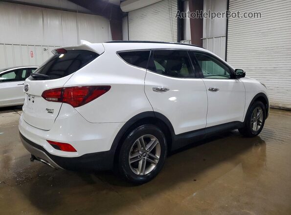 5NMZUDLB7HH032620 2017 HYUNDAI SANTA Белый Задняя правая четверть