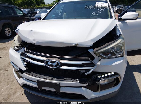 5NMZUDLB8HH019276 2017 HYUNDAI SANTA FE SPORT Белый Вид спереди