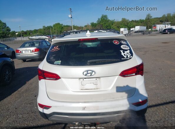 5NMZUDLB8JH059489 2018 HYUNDAI SANTA FE SPORT Белый 