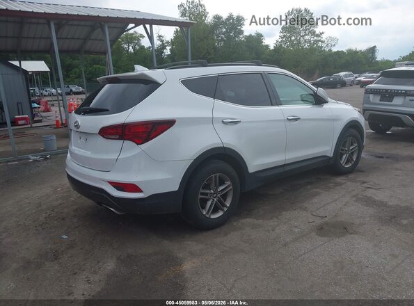 5NMZUDLB9HH018928 2017 HYUNDAI SANTA FE SPORT Белый Задняя правая четверть