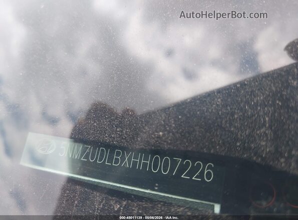 5NMZUDLBXHH007226 2017 HYUNDAI SANTA FE SPORT White Widok komory silnika