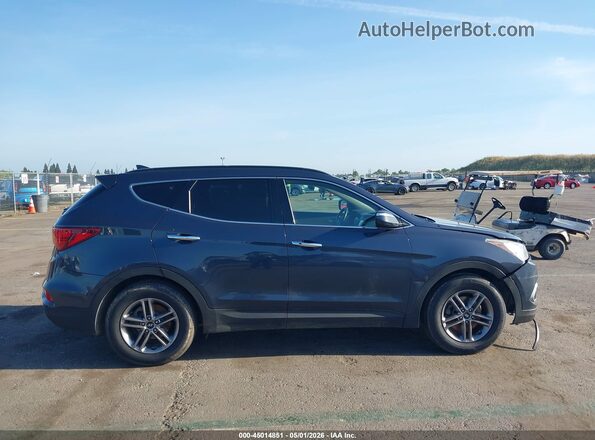 5NMZUDLBXHH012510 2017 HYUNDAI SANTA FE SPORT Серый Вид задней части салона