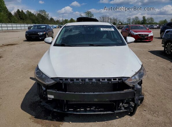 5NPD74LF0HH111733 2017 HYUNDAI ELANTRA Белый Вид спереди