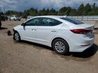 2017 Hyundai Elantra Se Белый vin: 5NPD74LF0HH111733