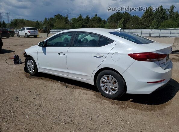 5NPD74LF0HH111733 2017 HYUNDAI ELANTRA Белый Задняя левая четверть