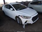 2017 Hyundai Elantra Se Белый vin: 5NPD74LF0HH127107