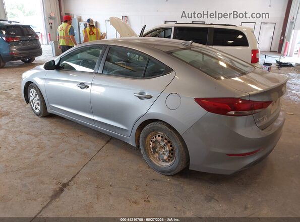 5NPD74LF0HH195133 2017 HYUNDAI ELANTRA Silver Հետևի ձախ