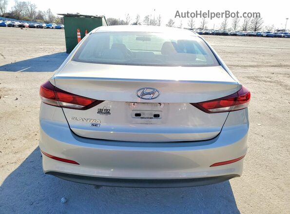 5NPD74LF0JH275960 2018 HYUNDAI ELANTRA Silver Հետևի տեսք
