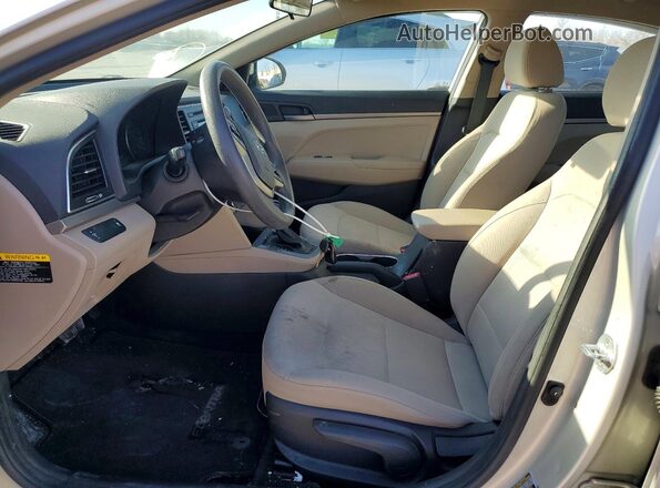 5NPD74LF0JH275960 2018 HYUNDAI ELANTRA Silver Սալոնի դիմացի տեսք