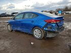 2018 Hyundai Elantra Se Синий vin: 5NPD74LF0JH373922
