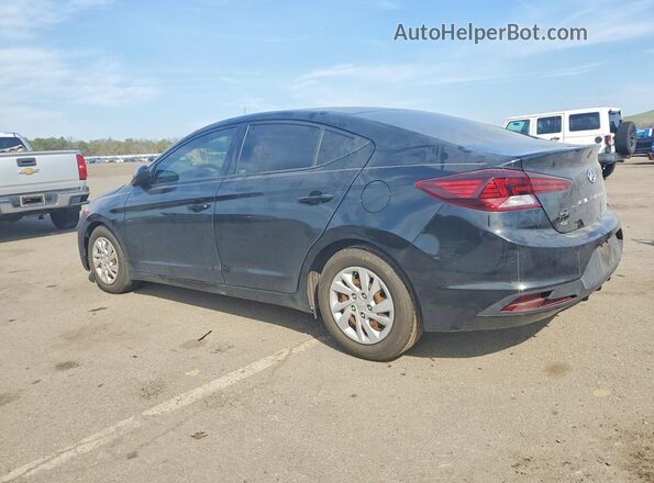 5NPD74LF0KH418763 2019 HYUNDAI ELANTRA Черный Задняя левая четверть