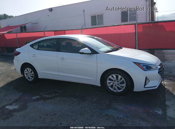 5NPD74LF0LH612808 2020 HYUNDAI ELANTRA Белый Панорамный вид салона 360°