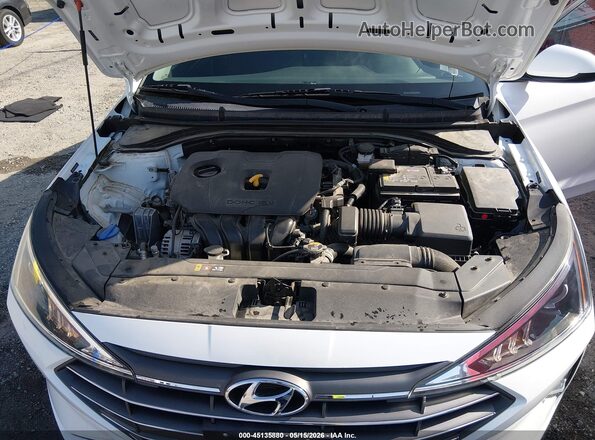 5NPD74LF0LH612808 2020 HYUNDAI ELANTRA Белый Вид сзади